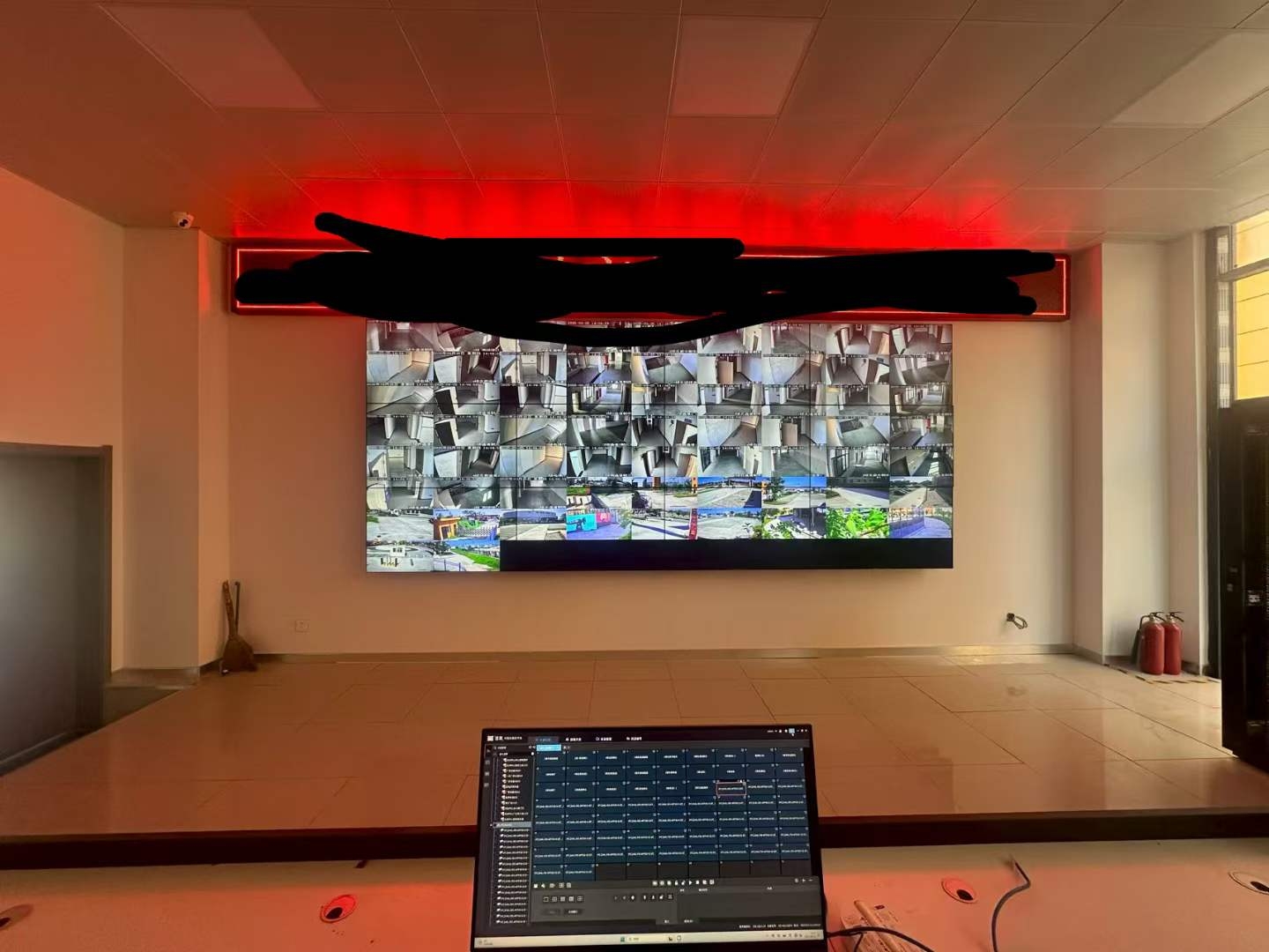 重庆沙坪坝某小区监控安装案例